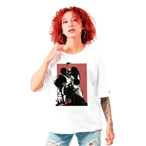 Cazador de Recompensas Star Wars - Camiseta Oversized