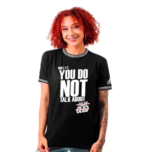 El Club de la Pelea - Camiseta Cuello Tejido