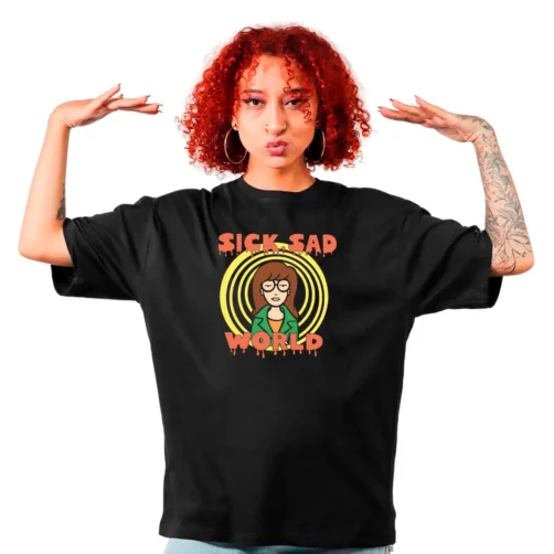 Sick Sad Reality - Camiseta Oversized